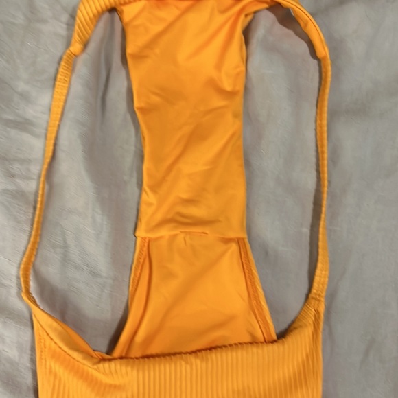 Monday Swimwear Barbados Bottom in Tangerine - Picture 7 of 7